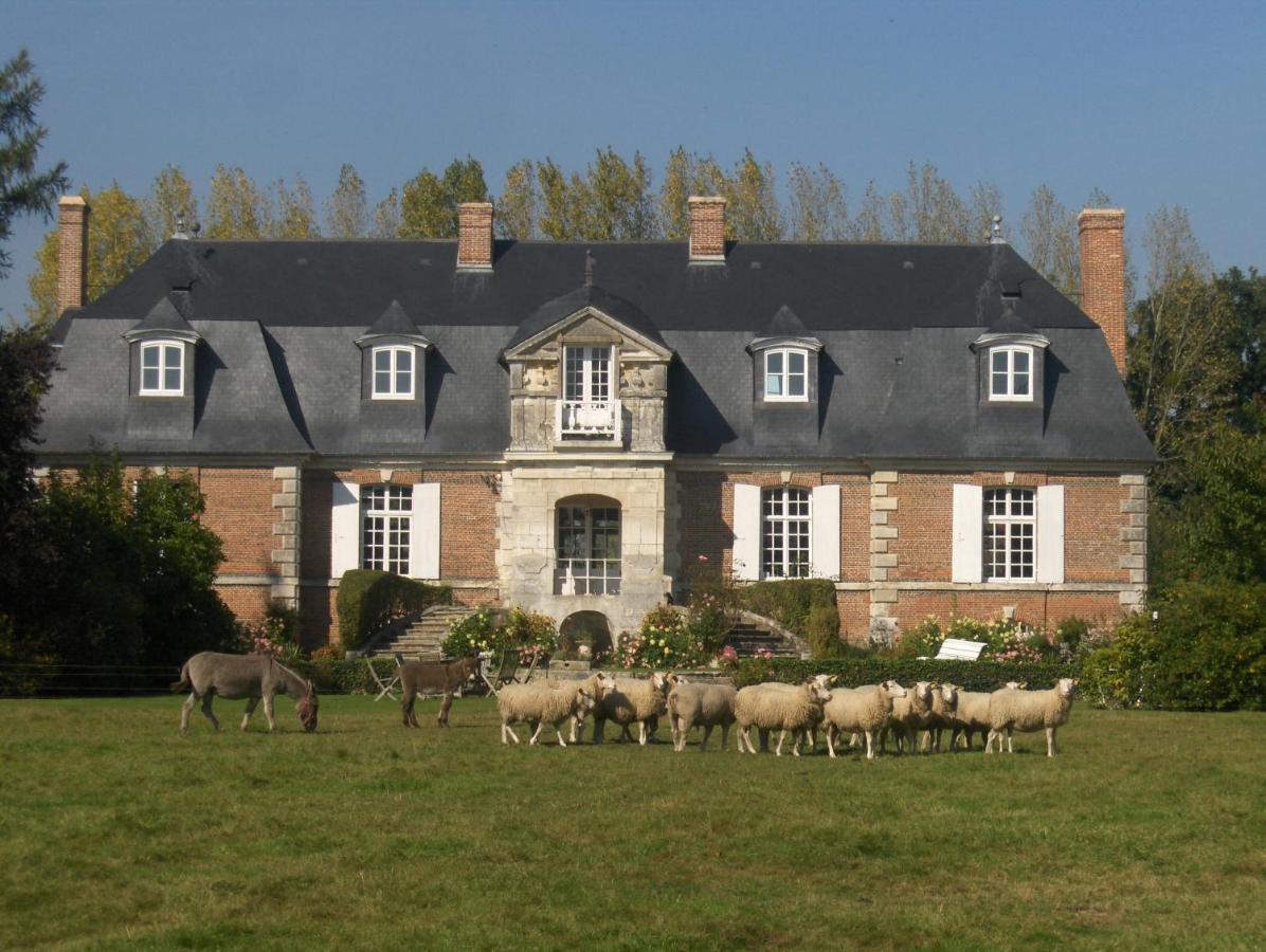 Manoir D'Hermos Acomodação com café da manhã Saint-Éloi-de-Fourques Exterior foto